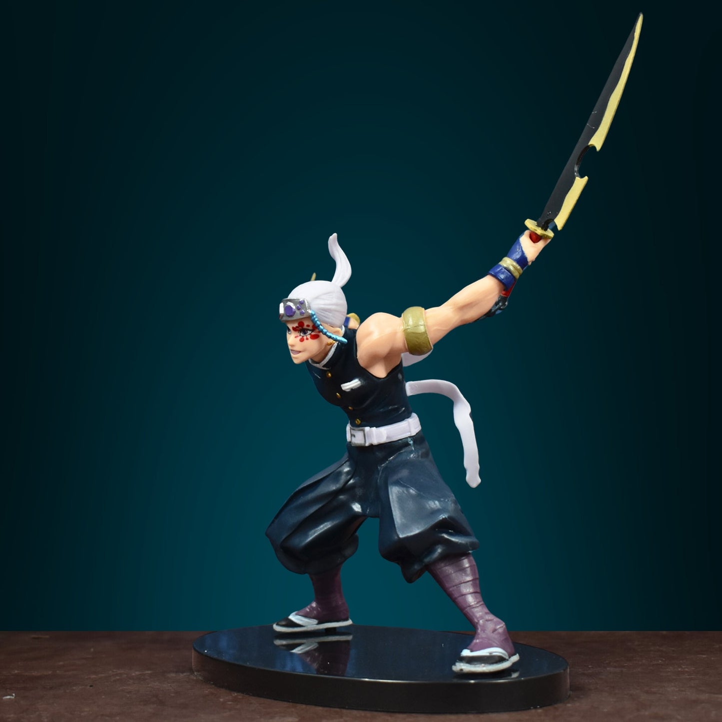 Tengen Uzui Wind Hashira With Swords Action Figure | DEMON SLAYER