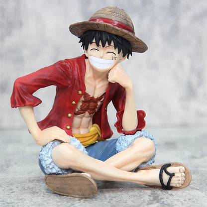 Monkey D. Luffy Sitting Pose Action Figure | One Piece