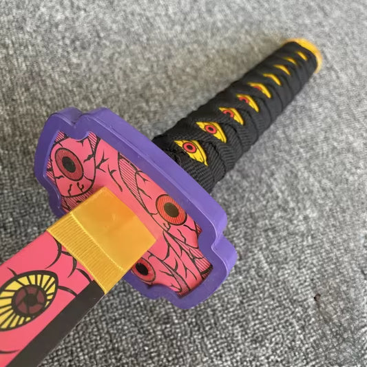 Kokushibo Wooden Katana | 104 Cm Demon Slayer Sword