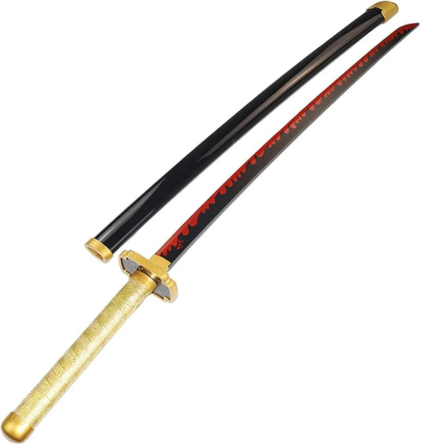 Yoriichi Wooden Katana | 104 Cm Demon Slayer Sword