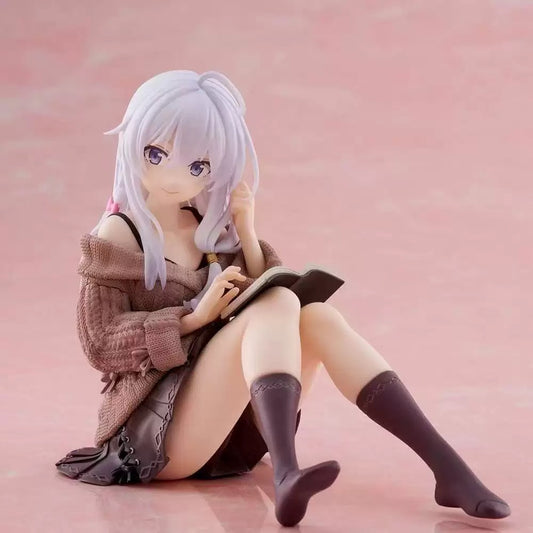 Wandering Witch Elaina Figure | Cozy Sweater Version Anime Collectible