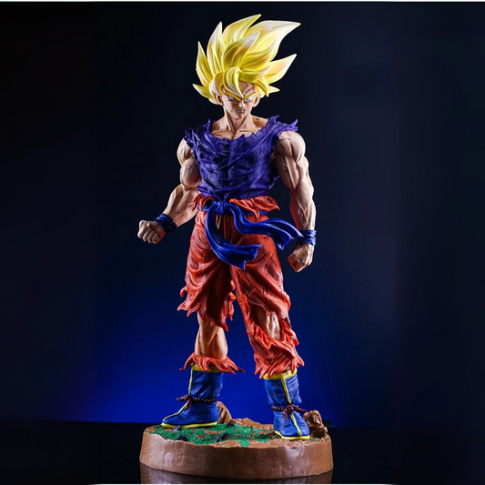 Super Saiyan Goku Large Action Figure - 43 Cm Dragon Ball Z Anime Collectible Statue