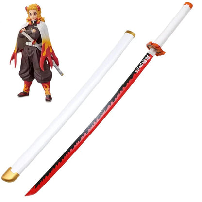 Rengoku Wooden Sword(2) | 104 Cm Demon Slayer Sword