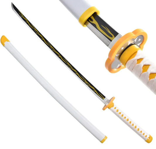 Zenitsu Agatsuma Nichirin Wooden Katana | 104 Cm Demon Slayer katana