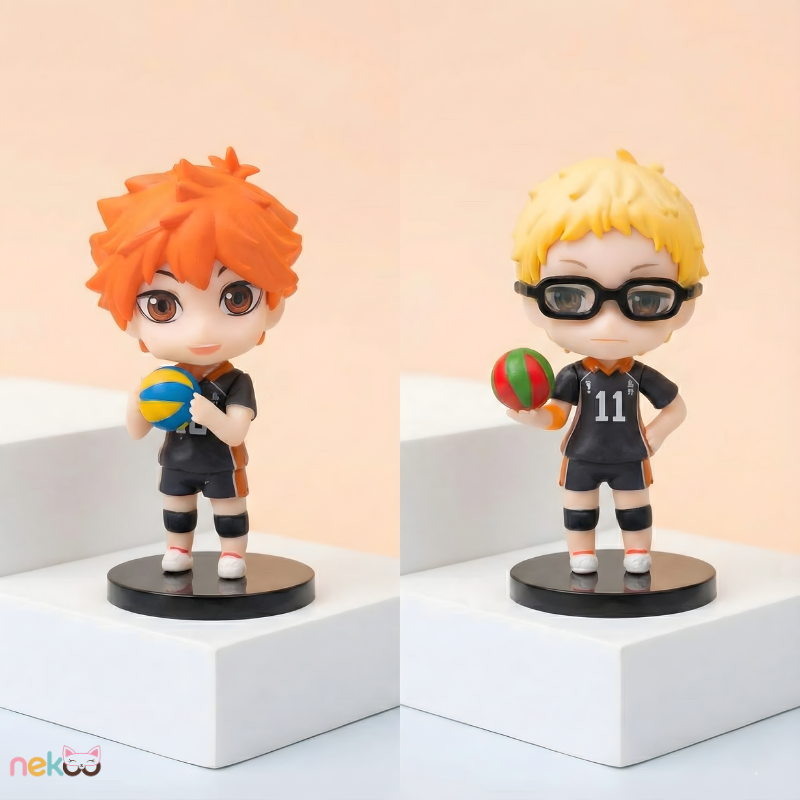 Haikyu!! Volleyball Stars Figures | Haikyu Chibi Figure Set of 8