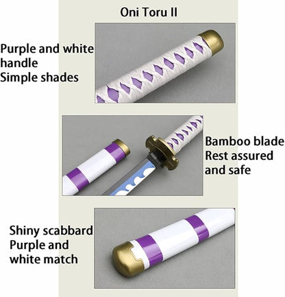 Monkey D.luffy Wooden Katana | 104 Cm One Piece Sword