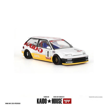 Kaido House x Mini GT Honda Civic (EF) Kanjo V1 | 1:64 Scale Diecast Model Car