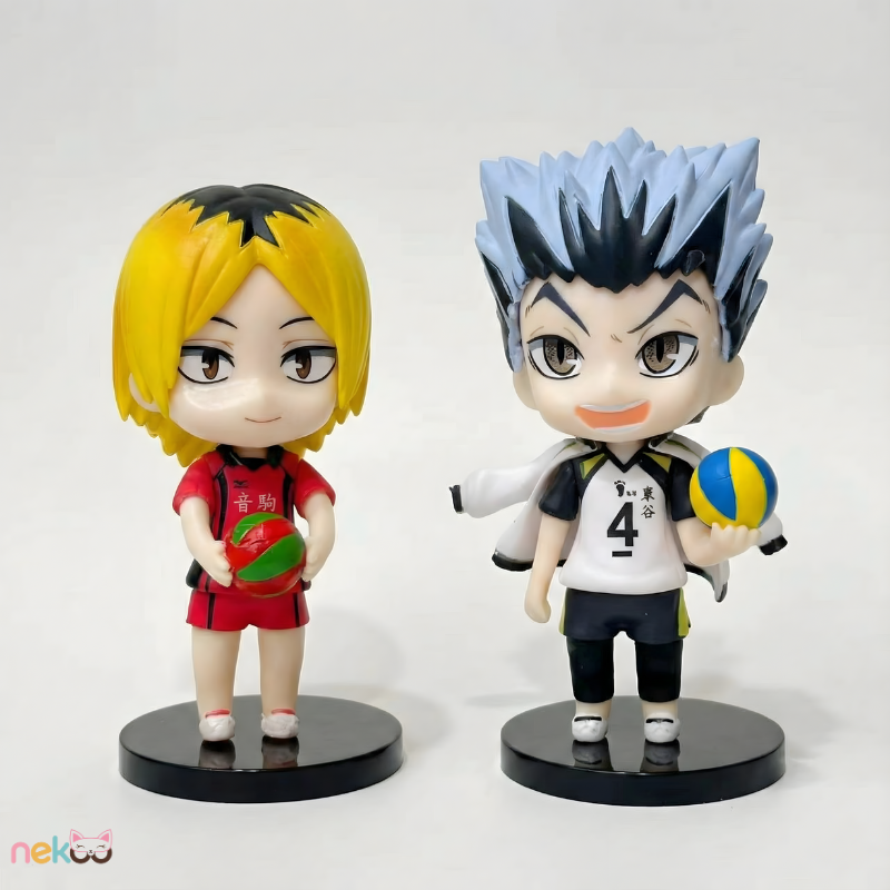 Haikyu!! Volleyball Stars Figures | Haikyu Chibi Figure Set of 8