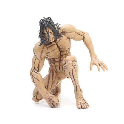 Attack Titan Eren Yeager 15cm Figure | Premium AOT Battle Statue