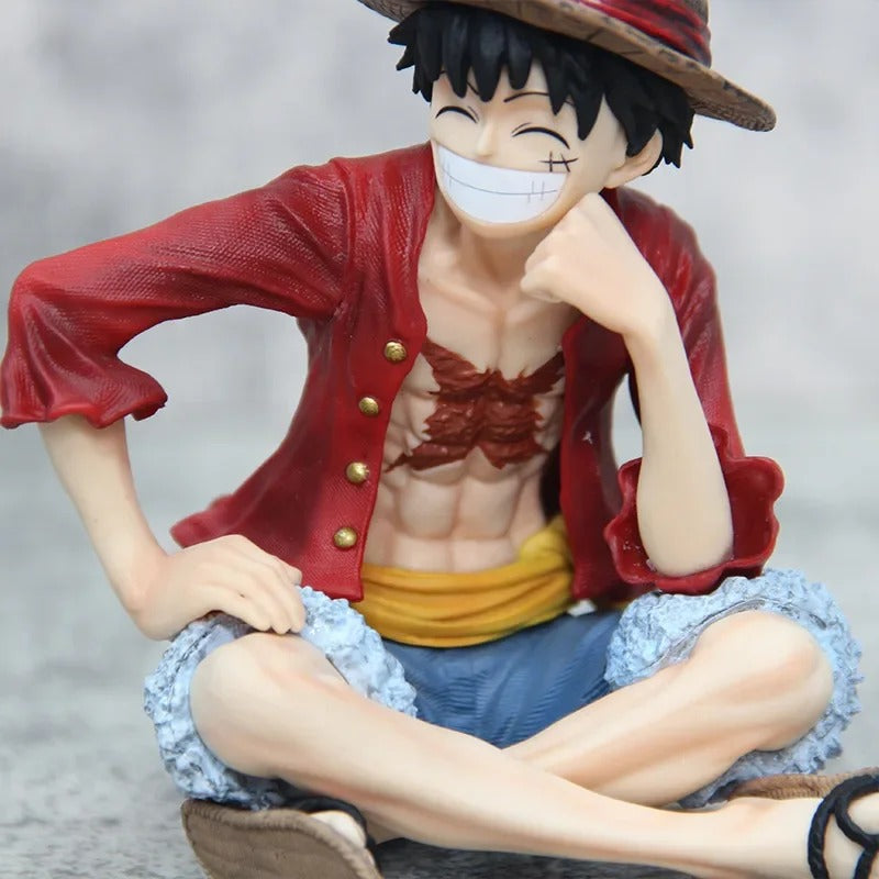 Monkey D. Luffy Sitting Pose Action Figure | One Piece
