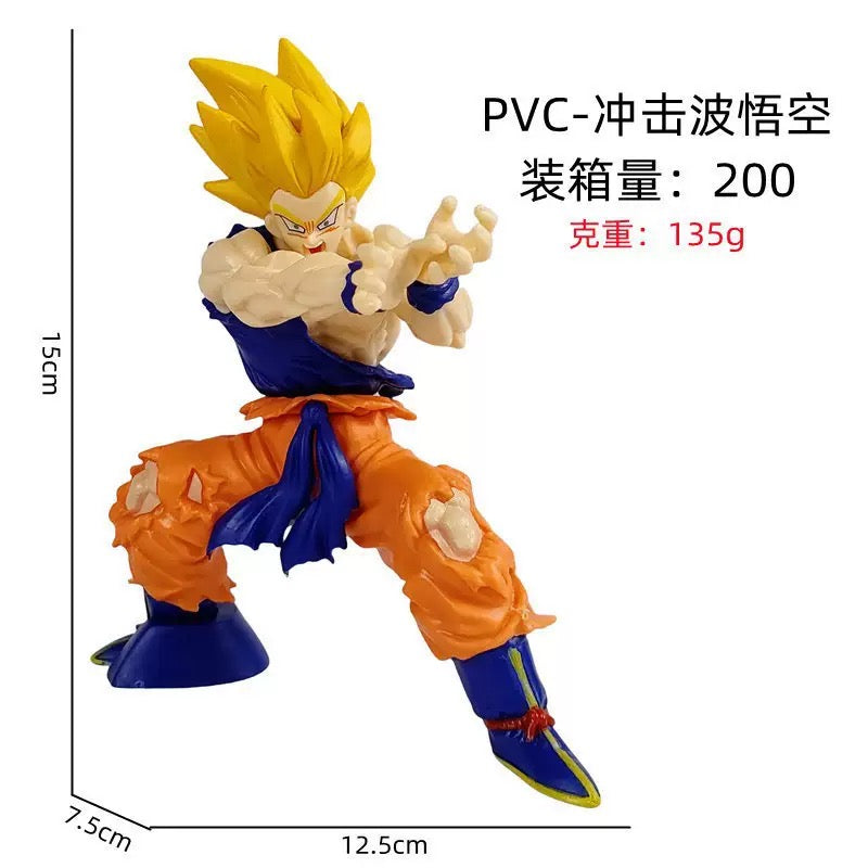 Super Saiyan Goku 15cm Figure | Kamehameha Battle Pose DBZ Statue