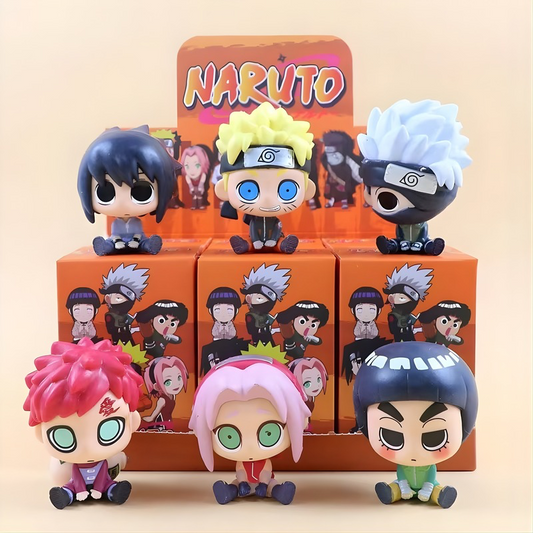 Naruto Chibi Blind Box Figure | 7-8cm Random Mystery Shinobi Figurine
