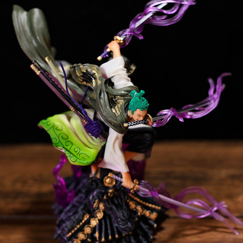 Roronoa Zoro "Three-Sword Style" Rooftop | 22cm One Piecce Premium Action Figure