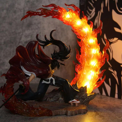 Yoriichi Tsugikuni LED Action Figurev| Demon Slayer Premium Sun Breathing Statue
