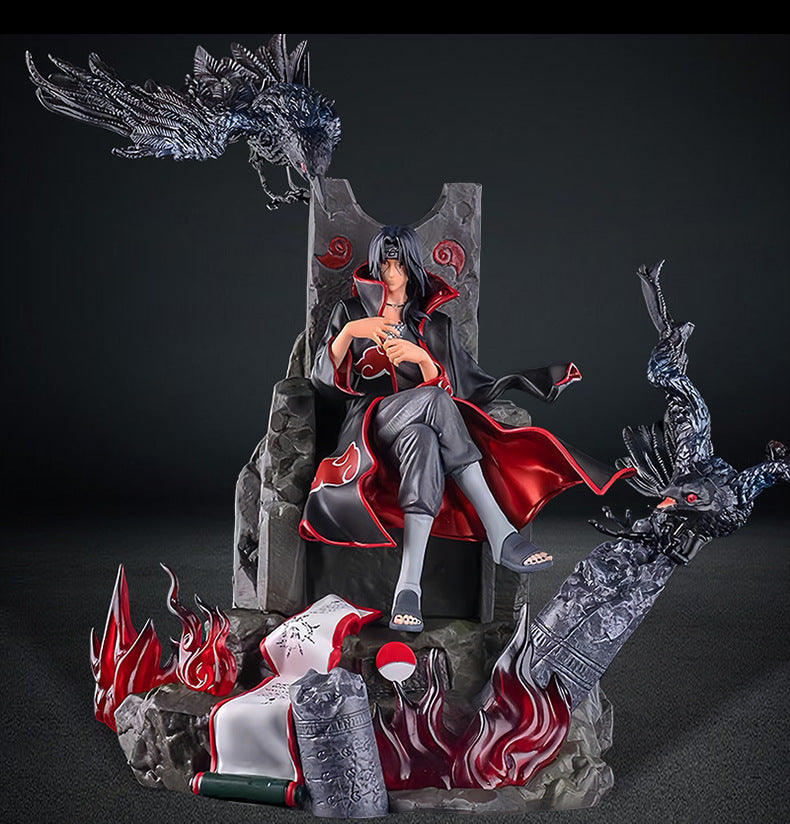 Itachi Uchiha "Throne of Crows" 33cm Premium Action Figure