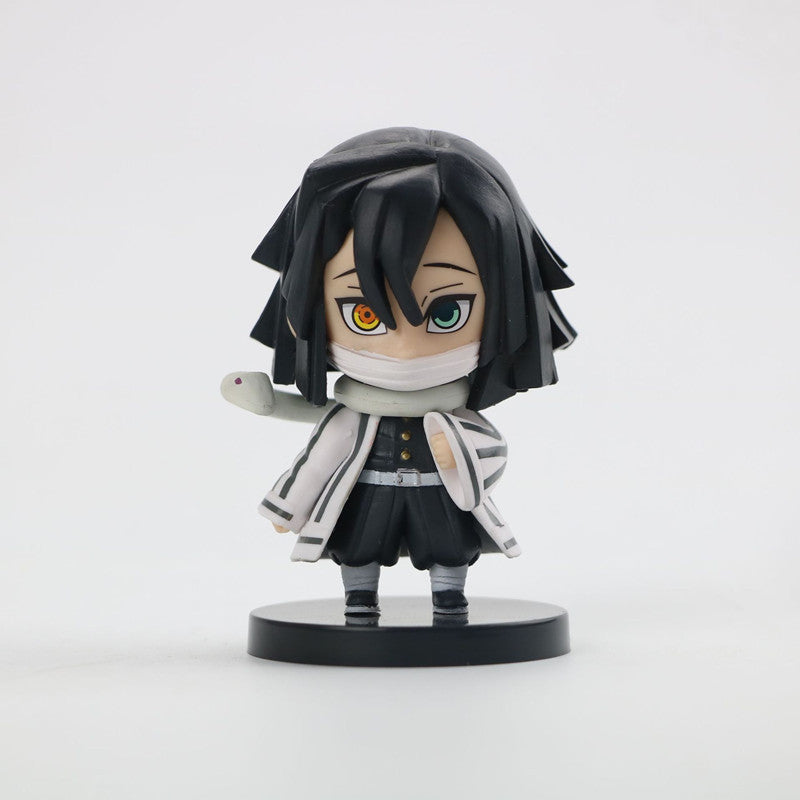 Demon Slayer Chibi Hashira Figure Set | 10-Piece Demon Slayer Collectible Figurines