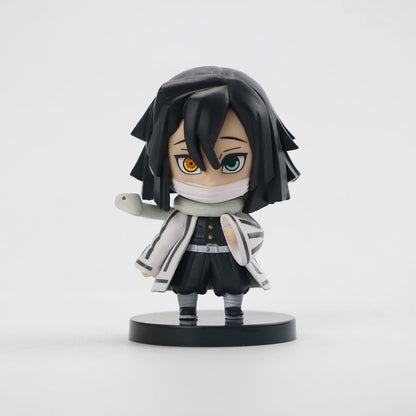 Demon Slayer Chibi Hashira Figure Set | 10-Piece Demon Slayer Collectible Figurines
