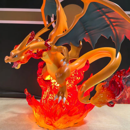 Charizard Led Action Figure | Pokemon Premium Action Figurine 20 Cm