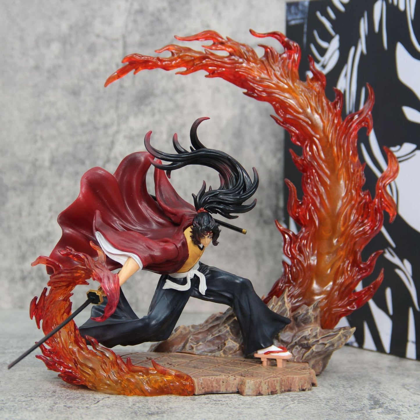 Yoriichi Tsugikuni LED Action Figurev| Demon Slayer Premium Sun Breathing Statue