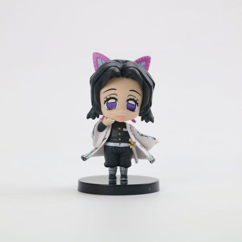 Demon Slayer Chibi Hashira Figure Set | 10-Piece Demon Slayer Collectible Figurines