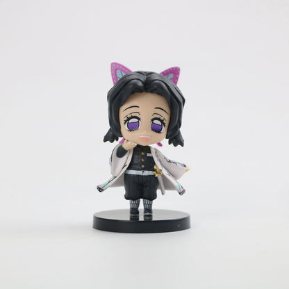 Demon Slayer Chibi Hashira Figure Set | 10-Piece Demon Slayer Collectible Figurines