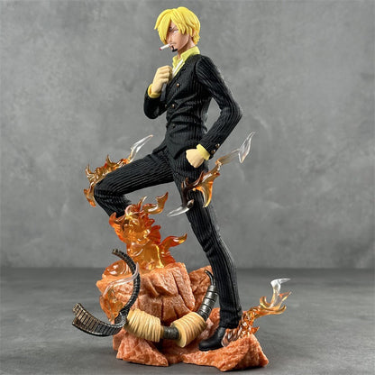 Vinsmoke Sanji Premium Figure | 24cm One Piece High-Detail Suited Action Figure