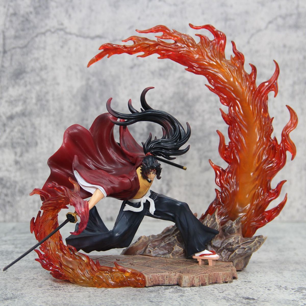 Yoriichi Tsugikuni LED Action Figurev| Demon Slayer Premium Sun Breathing Statue