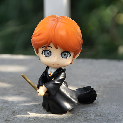 Harry Potter Action Figures Set of 9 | Unique Harry, Ron & Hermione Mini Figurines