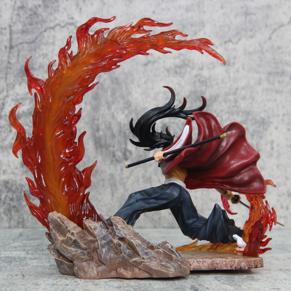 Yoriichi Tsugikuni LED Action Figurev| Demon Slayer Premium Sun Breathing Statue