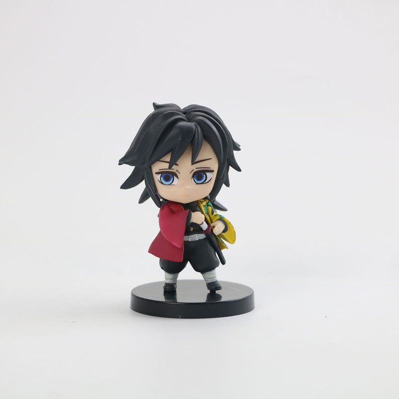Demon Slayer Chibi Hashira Figure Set | 10-Piece Demon Slayer Collectible Figurines