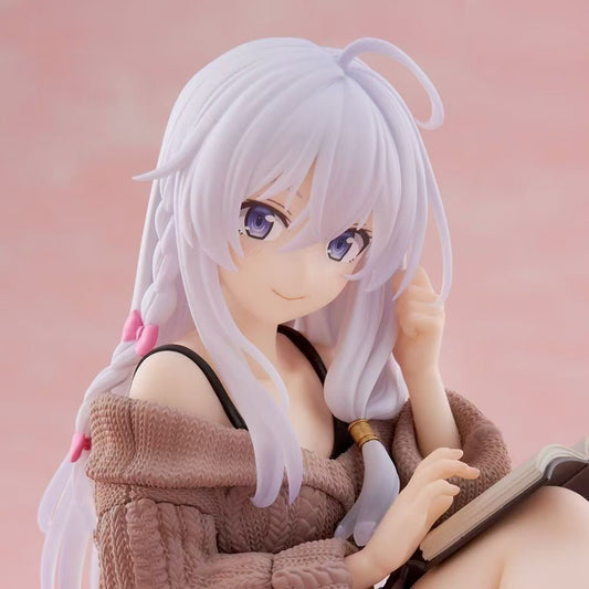 Wandering Witch Elaina Figure | Cozy Sweater Version Anime Collectible
