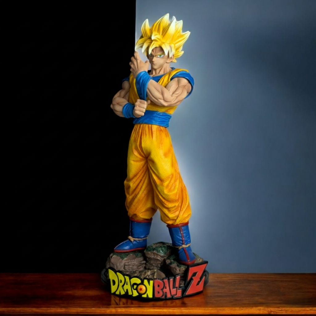 Dragon Ball Z Super Saiyan Duo Figure Set: Goku & Vegeta | 32 Cm