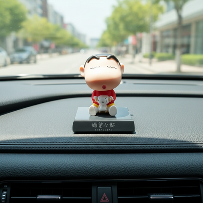 Shinchan And Shiro Bobblehead