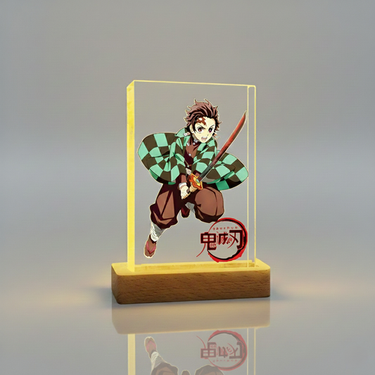 Tanjiro Kamado LED Lamp | Demon Slayer Acrylic Desk Light