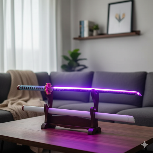 Mitsuri Kanroji Led Wooden Katana 104Cm | Demon Slayer