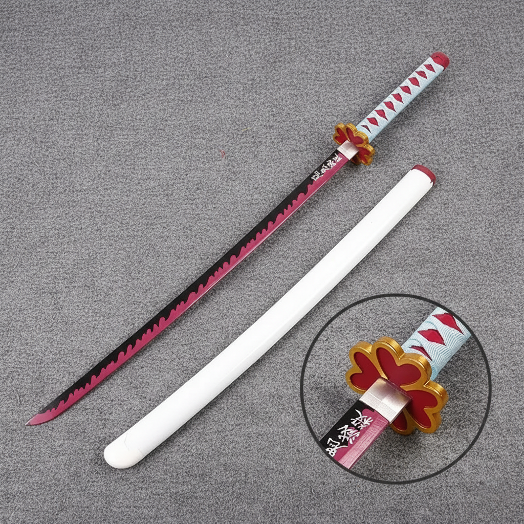 Mitsuri Kanroji Nichirin Wooden Katana | 104 Cm Demon Slayer Katana