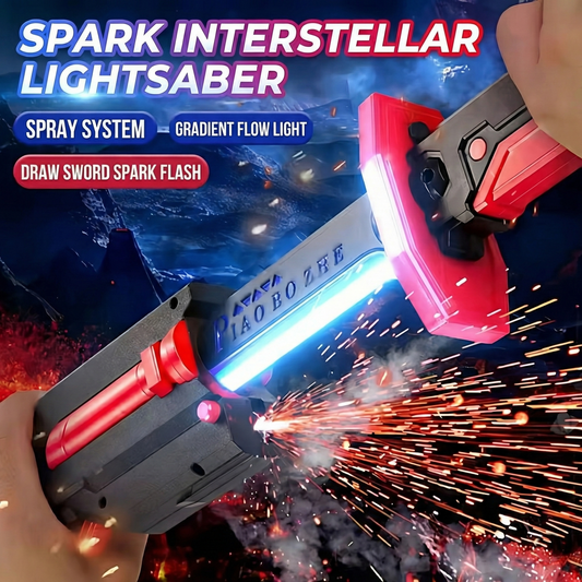 Premium Sparking LED Katana | Interstellar Warblade with Smoke & Light