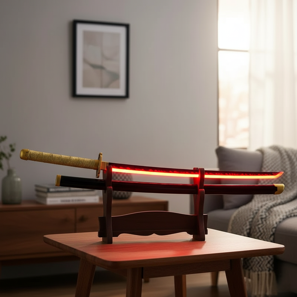 Yoriichi Led Wooden Katana 104 Cm | Demon Slayer Wooden Katana
