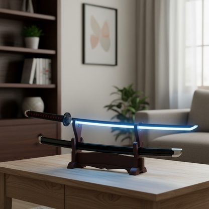 Tanjiro Kamado Nichirin Led Wooden Katana 104Cm | Demon Slayer