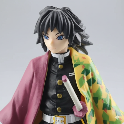 Giyu Tomioka Standing Action Figure | 14Cm Demon Slayer Figurine