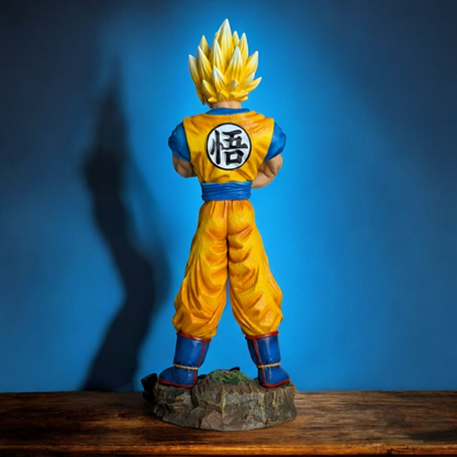Dragon Ball Z Super Saiyan Duo Figure Set: Goku & Vegeta | 32 Cm