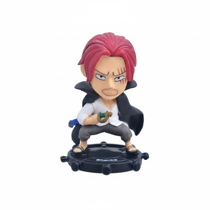 One Piece Chibi Action Figure Set (6 Pcs)