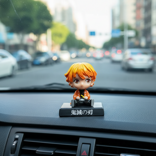 Zenitsu Agatsuma Bobblehead Toy Figurine