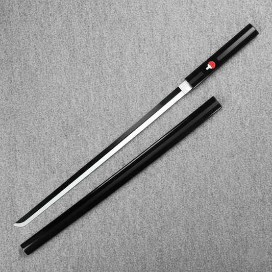 Sasuke Black Wooden Katana | 104 Cm Naruto Shippuden