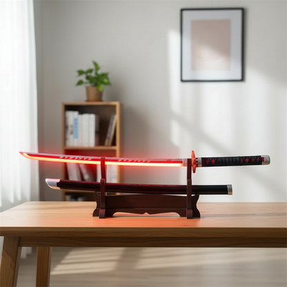 Tanjiro Kamado V2 Led Wooden Katana 104 Cm | Demon Slayer