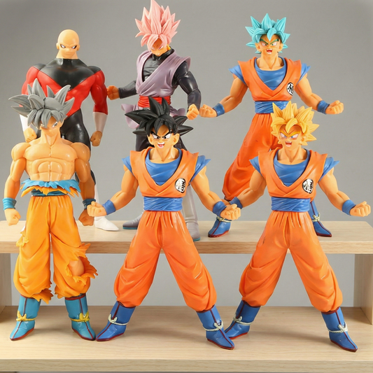Dragon Ball Z Ultimate Warrior Set | 6-Piece High-Quality Action Figures