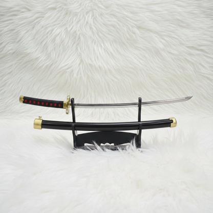 Anime Mini Katana With Push-Button Release | 25cm High-Quality Alloy Anime Sword