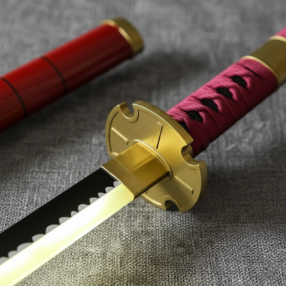 Roronoa Zoro Sandai Kitetsu Led Wooden Katana 104cm | One Piece