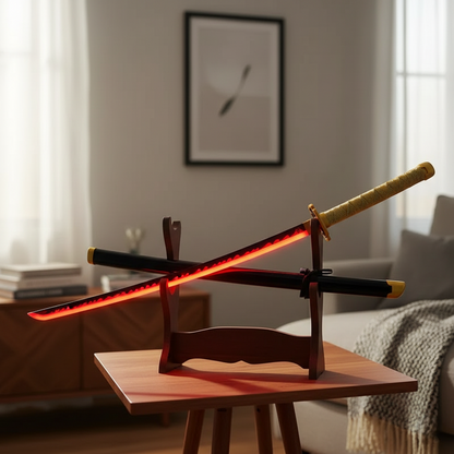 Yoriichi Led Wooden Katana 104 Cm | Demon Slayer Wooden Katana