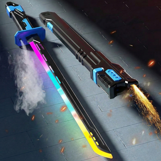Premium Sparking LED Katana | Interstellar Warblade with Smoke & Light